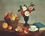 Henri Fantin-Latour Still Life 1866 painting